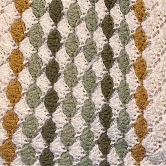 HANDMADE afghan blanket - Picture 2 of 7